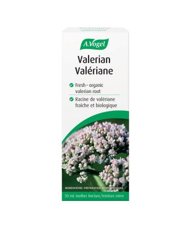 A.Vogel Fresh Organic Valerian Root Extract | Supports Calmness & Relaxation For Better Sleep | Sugar Lactose and Gluten Free | Vegan and Cruelty-free | 50mL