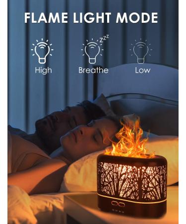 Salubrito 200ml Metal Aroma Diffuser - Flame Effect Essential Oil & Fragrance Humidifier - Buy Online on GoSupps.com
