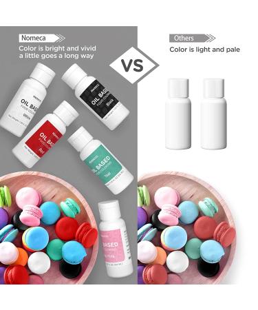 Nomeca 30ml Black Oil Based Food Coloring for Chocolate & Baking - Edible Dye for Cake Decorating, Candies, Cookies, Easter Eggs - Buy Online on GoSupps.com
