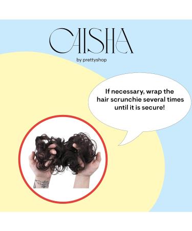 CAISHA Jumbo HaarDich Hairgum DOTT for Bridal Updos | Wavy & Messy Styles | Platinum Blonde #613A | 17cm - Buy Online on GoSupps.com