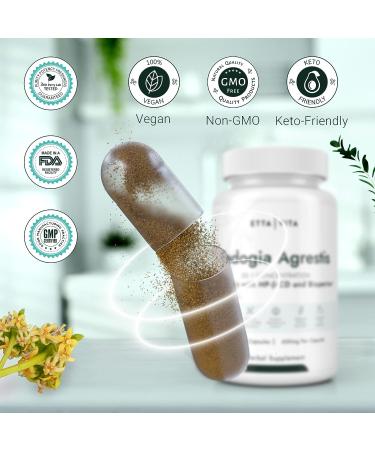 Donovan McNabb-endorsed Organic Fadogia Agrestis 600mg | Muscle Recovery, Mood Support, Stamina | 60ct - Buy Online on GoSupps.com