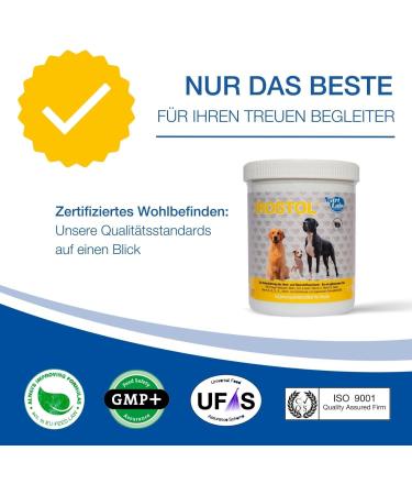 Nutrilabs IROSTOL Pellets for Dogs - 500g Dietary Supplements with MSM Biotin & Omega Fatty Acids | Essential Vitamins & Minerals for Dog Health - Buy Online on GoSupps.com