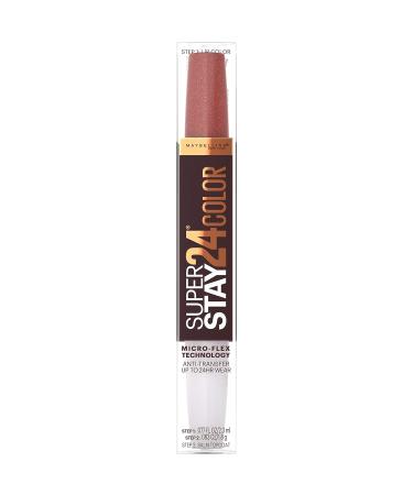 Maybelline SuperStay 24-Hour 2-Step Liquid Lipstick Coffee Edition - Mocha Chocolatte 335 - 0.077 Fl Oz - Buy Online on GoSupps.com