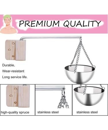 Sauna Essential Oil Holder Stainless Steel Hanging Essential Sauna Aromatherapy Oil Cup for Spa Sauna Room Accessories - Buy Online on GoSupps.com