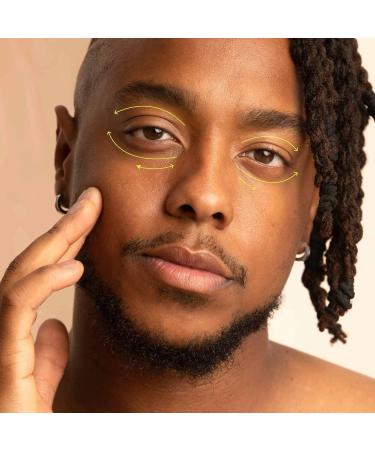 ATTITUDE Oceanly Eye Cream Stick - EWG Verified Vegan Plastic-Free Plant-Based Ingredients | Unscented Anti-Aging Skincare - 0.3 oz - Buy Online on GoSupps.com