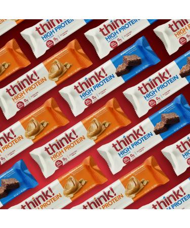 High Protein Bars Pack of 12 - Brownie Crunch and Peanut Butter Protein Bars 6 of Each Ideal for Fitness Enthusiasts Perfect for Sharing Snacking or sharing with your Loved Ones - Buy Online on GoSupps.com
