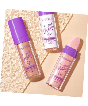 Healeved 3pcs Highlight Pat Powder Body Glitter Compact Powder Makeup Arm Highlighter Highlight Powder for Girl Highlighter Powder for Makeup Makeup Body Makeup Face Glitter - Buy Online on GoSupps.com