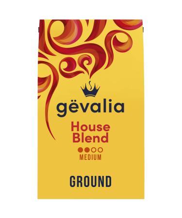 Gevalia House Blend Medium Roast 100% Arabica Ground Coffee, for a Keto and Low Carb Lifestyle, (20 oz Bag) 1.25 Pound (Pack of 1)