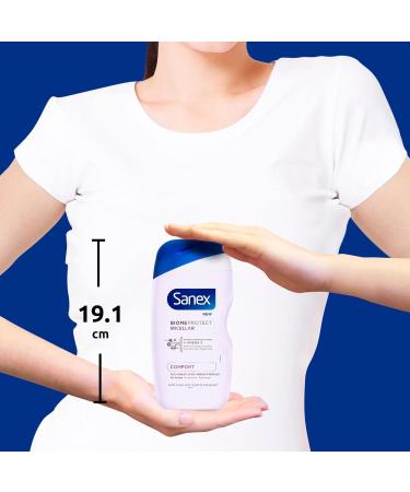 Sanex Biome Protect Micellar Comfort Shower Gel 400 ml for normal to dry skin - Buy Online on GoSupps.com
