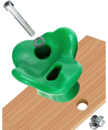 KINSPORY 10Pc Colourful Pig Nose Shape Kids Rock Climbing Holds with Blue Handles - Playground Set with Mounting Hardware - Buy Online on GoSupps.com