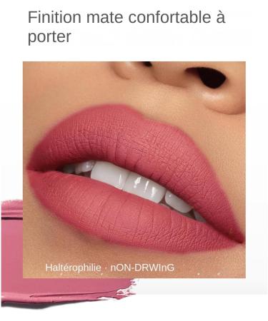 Matte Liquid Lipstick Matte Lipstick for Women - Smooth and Sweat-Resistant Lipstick - Non-Stick High-Impact Color Cup Long-Lasting Smudge-Proof Makeup - Buy Online on GoSupps.com