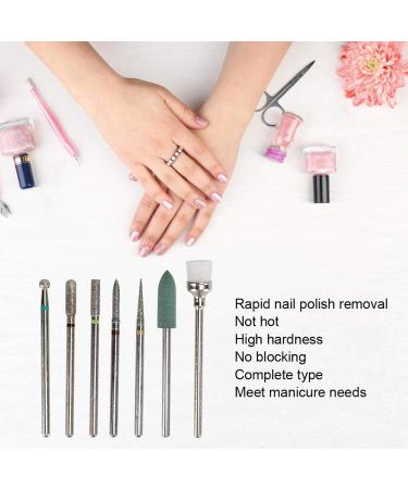 Nail Drill Bits Safe And Wearable Polishing Head for Home Beauty Salon Manicure Store Salon Shop GH-06 - Buy Online on GoSupps.com