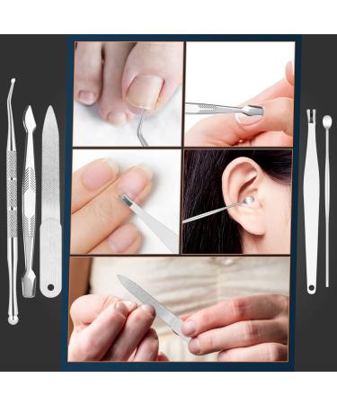 Pink Toenail Clippers for Thick and Ingrown Nails - Professional Podiatrist Kit for Men, Women, Elderly - Heavy Duty Nail Scissors for Toenail Treatment - Buy Online on GoSupps.com