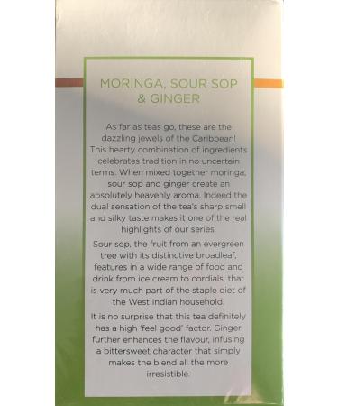 Grehge Fruit and Herbal Teas (Moringa Sour Sop & Ginger) - Buy Online on GoSupps.com