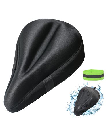 Bike Seat Cover Gel Padded Bike Seat Cushion Comfort Bicycle Seat Cushion Cover for Men Women with Peloton, Outdoor & Indoor Color-2