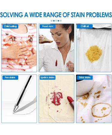 Clothes Stain Remover-Roll Bead Design Magic Stain Remover Rolling Bead Ideal for Emergency Stain Removal Portable No-wash Instant Stain Remover Pen Stain Remover Roller-Ball Cleaner - Buy Online on GoSupps.com