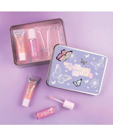 Three Cheers for Girls Butterfly Kisses Lip Gloss Set - Vanilla Flavored & Shimmery | Kids & Teens 8-16 | Clear Gloss Bulk Pack - Buy Online on GoSupps.com