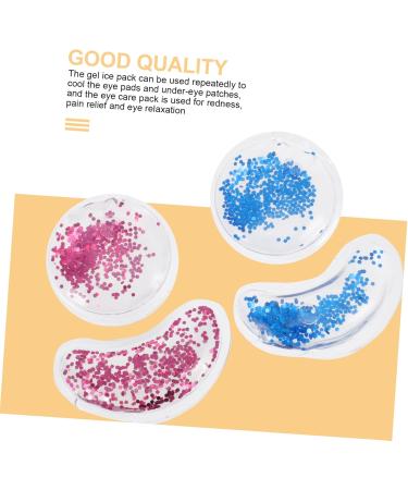 4 Pi ces Pack de Gel R utilisables pour Yeux Masques Refroidissants Gonflement et Fatigue pour Yeux - Buy Online on GoSupps.com