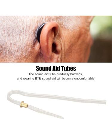 10 Pieces Sound Aid Tubes - Earmold Hearing Aid Replacement Accessories R Type Metal Amplifier & Cleaner - Boost Your Hearing - Buy Online on GoSupps.com