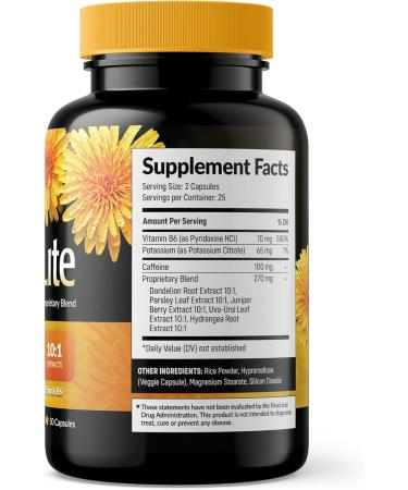 Vityedge Natural Diuretic for Swollen Feet Ankles & Legs Reduce Swelling Edema and Fluid Retention with Effective Water Pills for Leg and Foot Comfort Fast Relief and Support with Dandelite - Buy Online on GoSupps.com