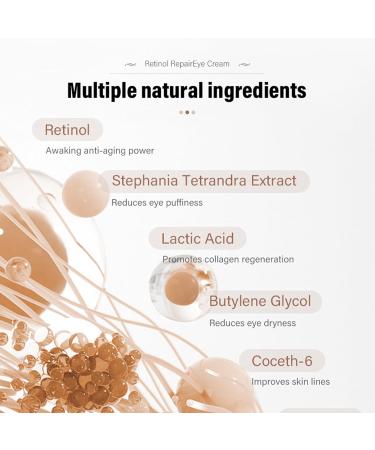 Buy Retinol Eye Cream with AHA & BHA - Dark Circles & Puffy Eyes Treatment | Anti-Aging Instant Eye Tightener for Men & Women - International Shipping - Buy Online on GoSupps.com