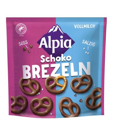 Alpia chocolate pretzels 140 g
