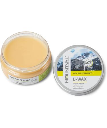 Mountval B-Wax Waterproofing Wax 100ml - Transparent Natural for Leather Shoes & Boots - Buy Online on GoSupps.com