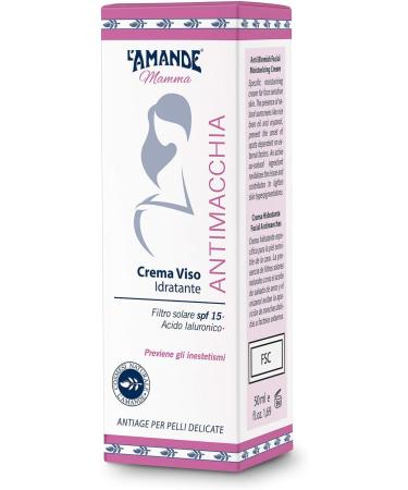  L'Amande L'AMANDE - Anti-wrinkle and anti-stain face cream with Vitamin E and Hyaluronic Acid Face Sunscreen SPF 20 against blemishes Delicate Face Moisturizing Cream with Sweet Almond Oil - Buy Online on GoSupps.com