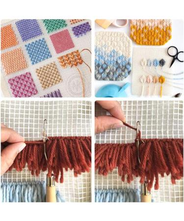 NX Garden 50x100cm Blank Rug Hooking Mesh and Crochet Hook Kit for DIY Tapestry Rug Making - Buy Online on GoSupps.com