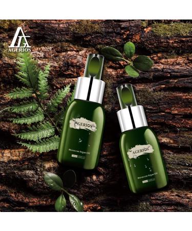 Pure Moroccan Argan Oil - Non-Greasy Easily Absorbed Ideal for Hair Skin & Face Care - 1.7 OZ Organic Oil - Buy Online on GoSupps.com