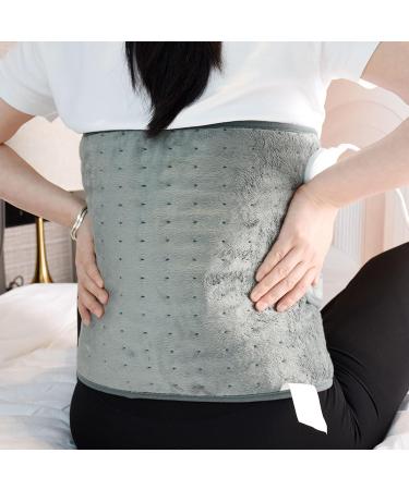 Fdit Electric Winter Warmer Pad | Multifunctional Polyester Electric Waist Heater for Office - Gray - Buy Online on GoSupps.com