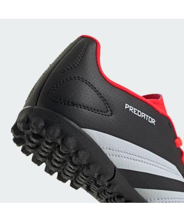 Buy adidas Unisex Kids Predator.4 L Tf J Sneakers - Core Black Ftwr White Solar Red | International Shipping Available - Buy Online on GoSupps.com