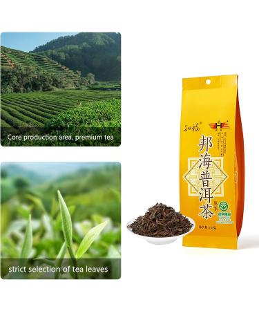 150g Pu Erh Tea Chinese Black Tea Puer Tea Loose Tea Organic Fermented Black Tea Aged Old Loose Tea Rich and Mellow Taste Shallow and Sweet - Buy Online on GoSupps.com