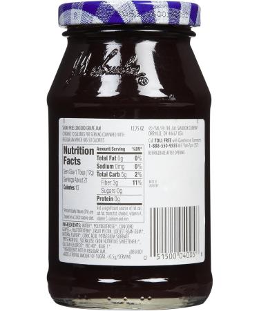 Smucker's Sugar Free Concord Grape Jam 12.75 oz 2 pk - Buy Online on GoSupps.com