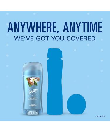 Secret Clear Gel Antiperspirant and Deodorant Cocoa Butter Scent 45 grams - Buy Online on GoSupps.com