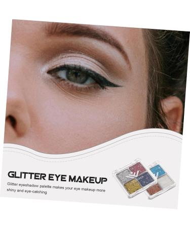 TOVINANNA 6 Pcs Glitter Eye Makeup Decorative Eyeshadow Makeup Glitter for Eyes Makeup Eyeshadow Eyeshadows Assorted Colorx3pcs 6.00X6.00X1.00CMx3pcs - Buy Online on GoSupps.com
