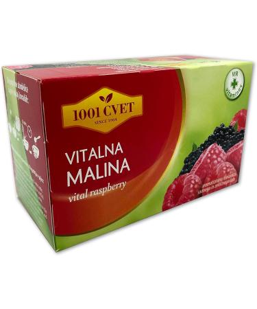  UPSY Alpine Fruit Tea Best Herbal Tea with a Vital Raspberry Flavor 4 packs of 20 tea bags (80 tea bags) (Raspberry Tea 80 tea bags) - Buy Online on GoSupps.com