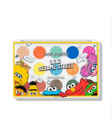 Wet n Wild 123 SESAME STREET Eye & Face Palette Sesame Street Collection