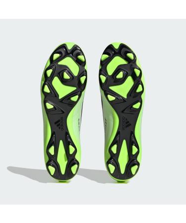 Buy adidas Unisex X Crazyfast.4 Flexible Ground Football Boots - Firm Ground 44 EU | Ftwr White Core Black Lucid Lemon - International Shipping Available - Buy Online on GoSupps.com