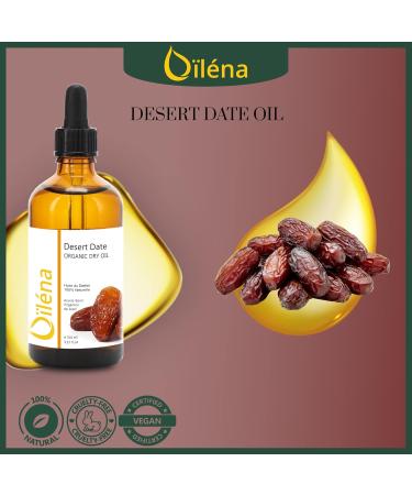 O l na Organic Desert Date Oil - Repairing Anti-Aging Dry Oil for Hair & Skin | Rich in Fatty Acids Proteins | Ideal for All Skin Types 100ml - Buy Online on GoSupps.com