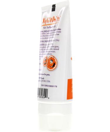 Now Foods XyliWhite Orange Splash Kids Toothpaste 3 oz Gel Pack of 2 - Buy Online on GoSupps.com