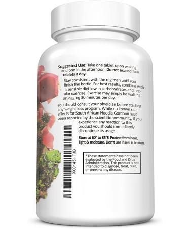 Allied Life Hoodia Gordonii Vegan Appetite Suppressant - 60 Capsules - Buy Online on GoSupps.com