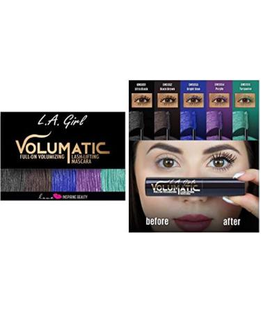 L.A. Girl Volumatic Mascara Purple 0.34 oz - Long-Lasting Volume and Definition - Buy Online on GoSupps.com