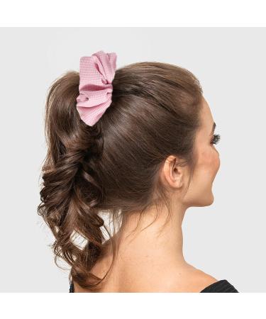Shop 6 Pack Colorful Fabric Hair Tie Scrunchies for Women | Soft Elastic Ponytail Holders & Hair Accessories - Buy Online on GoSupps.com