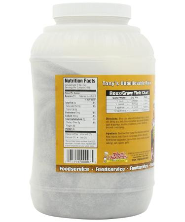 Tony Chachere Creole Instant Roux Mix 4 lb - Authentic Cajun Flavor in Minutes - Buy Online on GoSupps.com