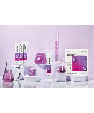 HEALTH HELPER Maxcut Purple Water: 4-in-1 Natural Supplement - 28 Sticks - Buy Online on GoSupps.com