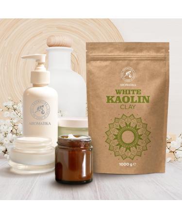 White Kaolin Clay 1000g - Kaolin - Pure and natural kaolin clay powder - White kaolin clay powder for face and body - White kaolin powder - Kaolin powder - Skincare - Buy Online on GoSupps.com