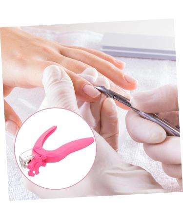 Ipetboom Fake Nails Trimmer Stainless Steel Nail Clipper Female Manicure Nail Tips Manicure Clipper Nails Clipper Nail Art Tool Pink French Nail Clippers Plastic - Buy Online on GoSupps.com