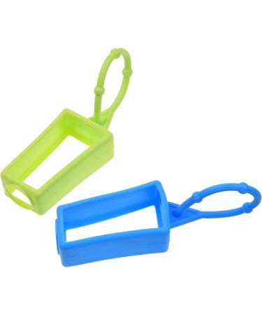 Kare & Kind 7x Silicone Hand Sanitizer Cases - Soft Holders for 30ML Bottles - Travel and Home Use - Adjustable Loops - Empty - Buy Online on GoSupps.com