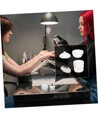 FRCOLOR Art nail art crystal cup Acrylic liquid container Powder dish clear tumbler transparent nail polish glass dapping dish powder nail crystal Nail Liquid Dish Nail Liquid Nail - Buy Online on GoSupps.com